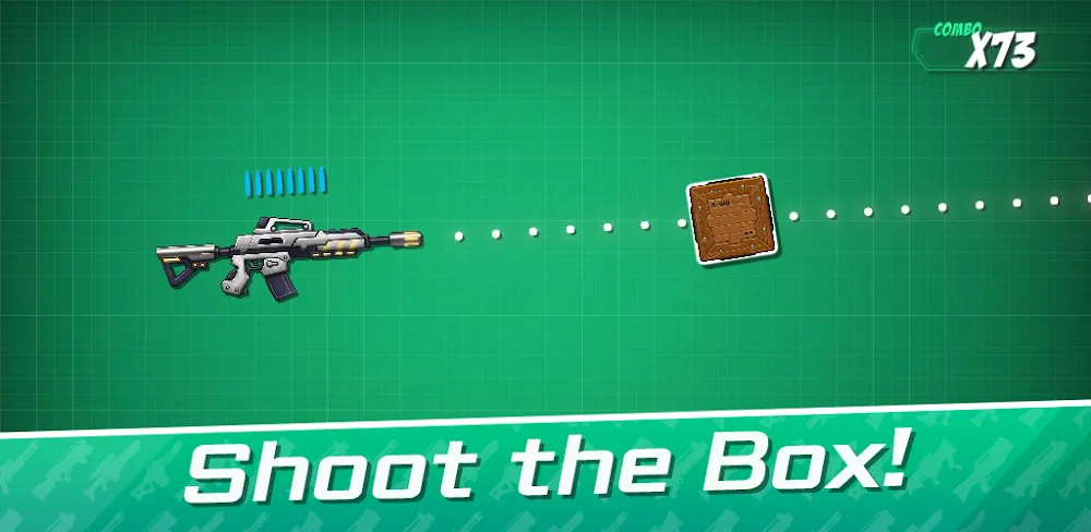 Shoot the Box: Gun Game v12.12.6.6 MOD APK (Unlimited Gold, No ADS)