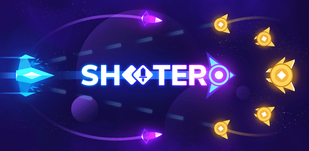 Shootero – Space Shooting MOD APK v1.1.4.23 (God Mode, One Hit, Money)