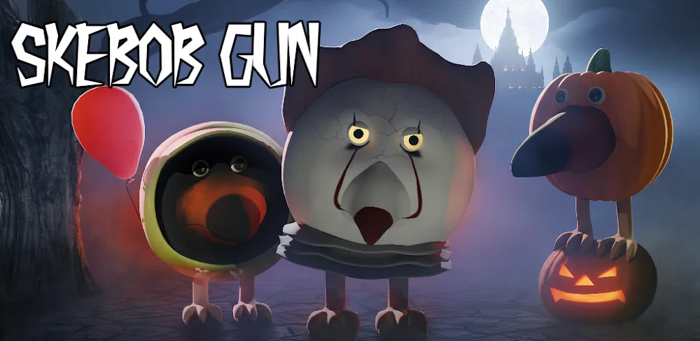 Skebob Gun v0.0.2.2 MOD APK (Unlimited Ammo, Money, Less Ads)