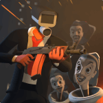 Skibidi War – Toilets Attack v1008 MOD APK (Menu, Money, God Mode)