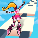 Sky Roller: Rainbow Skating v1.1.29.3 MOD APK (Unlock All Skins)