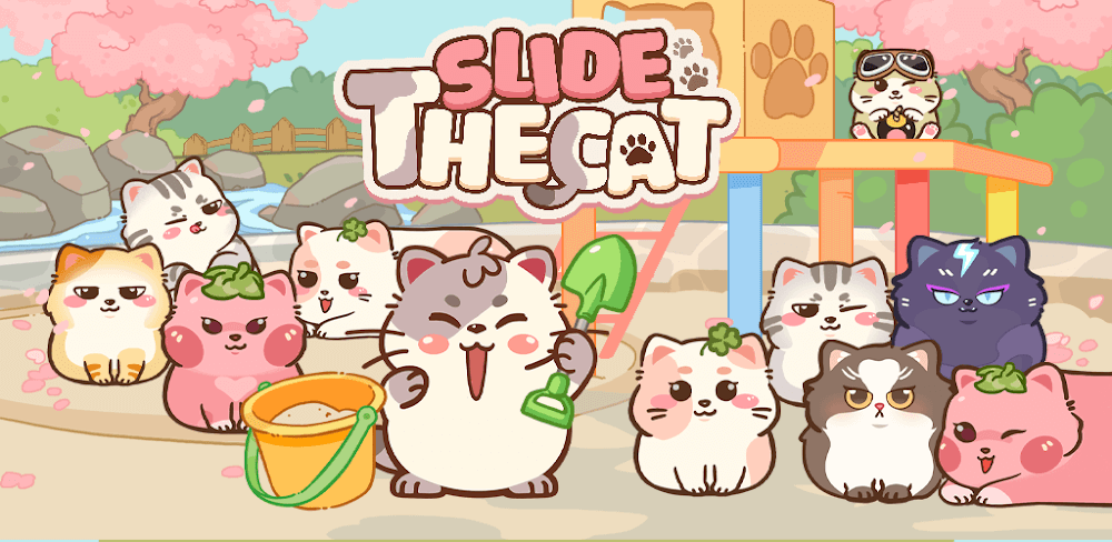 Slide The Cat MOD APK v1.1.0.49 (Unlimited Money, Free Purchases)