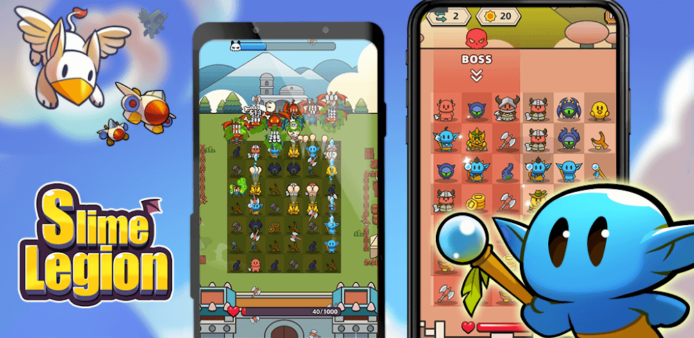 Slime Legion v4.4.0.0 MOD APK (Menu, Damage, God Mode)