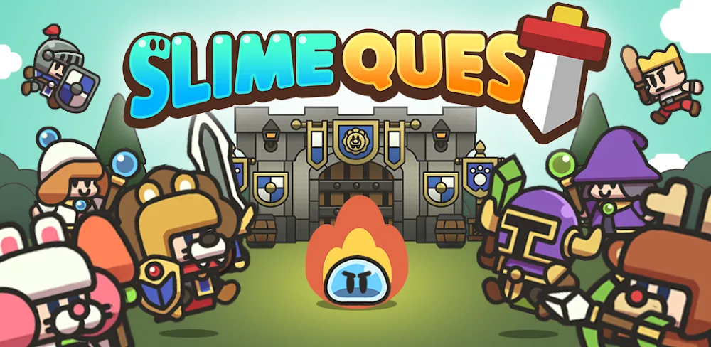 Slime Quest v1.1.0.4 MOD APK (Menu, God Mode, Unlimited Gem)