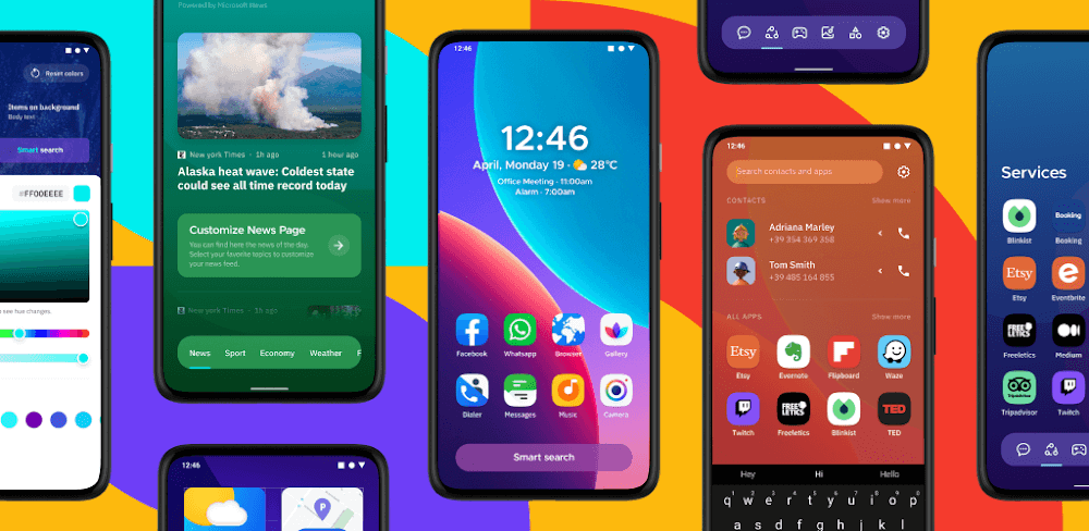 Smart Launcher 6 v6.6 build 6.6 patch 1 MOD APK (Pro Unlocked)