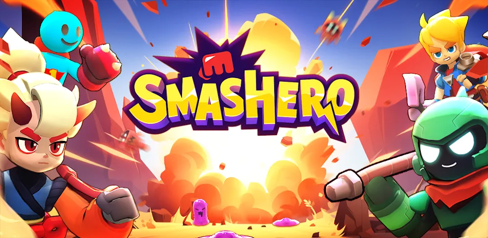 Smashero.io v1.1.18.1 MOD APK (Menu, Damage, God Mode, Skills No CD)