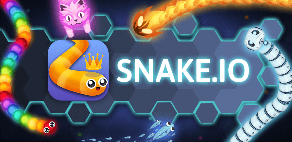 Snake.io v2.2.2.133 MOD APK (Unlocked Skins, Drone View)
