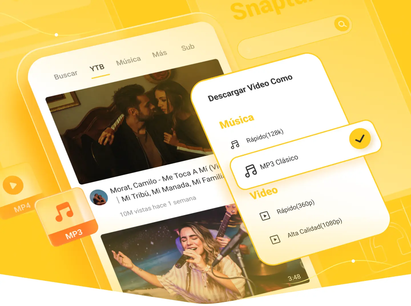SnapTube v7.7.57.0.75750310 MOD APK (VIP Unlocked, AD-Free)