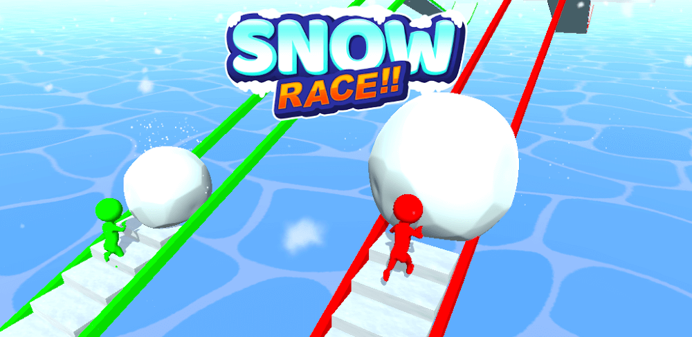 Snow Race!! MOD APK v2.2.1.8 (Unlocked All Skins)