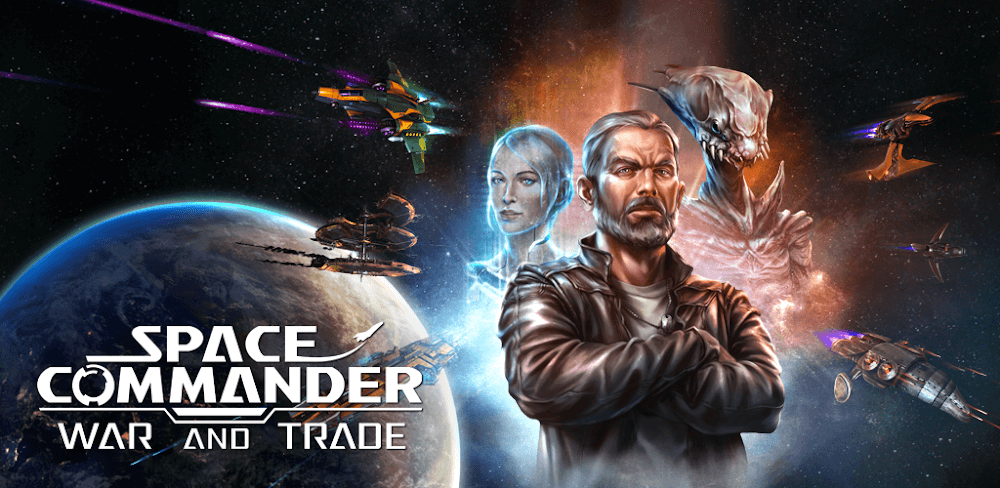 Space Commander MOD APK v1.1.6.5 (Unlimited Skill Points, Unlocked)