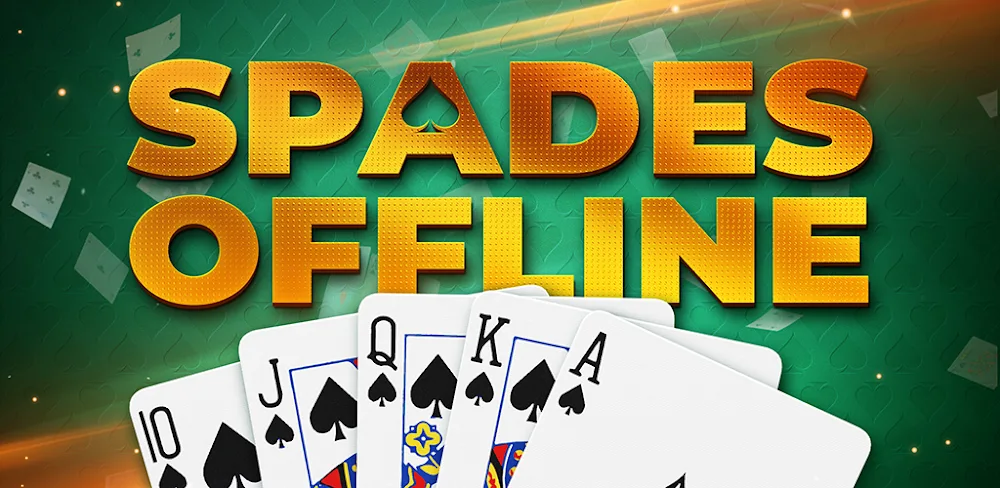 Spades Offline Card Game v1.1.9.9 MOD APK (Premium Unlocked)
