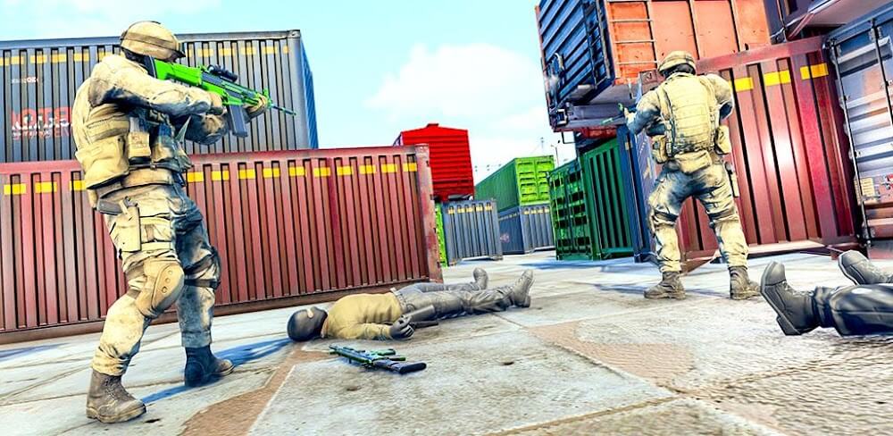 Fps Critical Shooting Strike Warzone Antiterrorism v1.1.0.5 MOD APK (God Mode, Dumb Enemy)