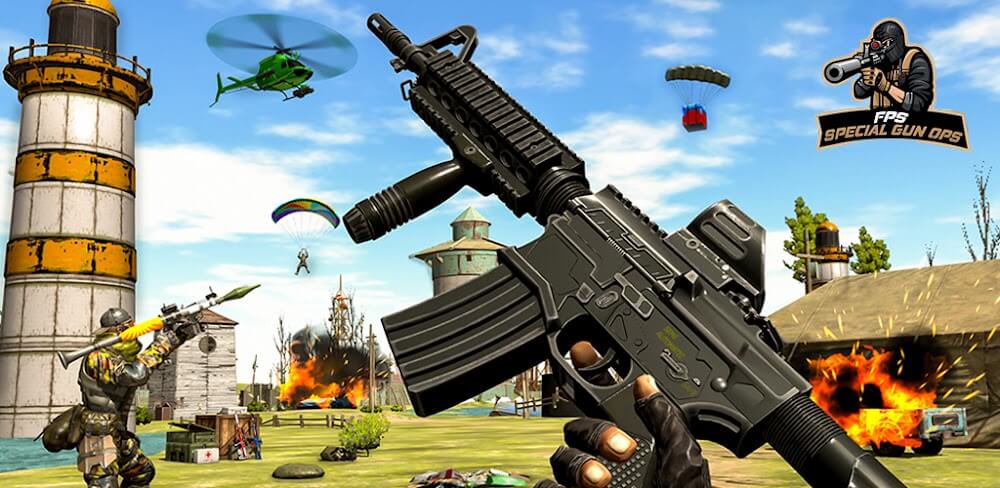 Special OPS v1.25 MOD APK (God Mode/Dumb Enemy)