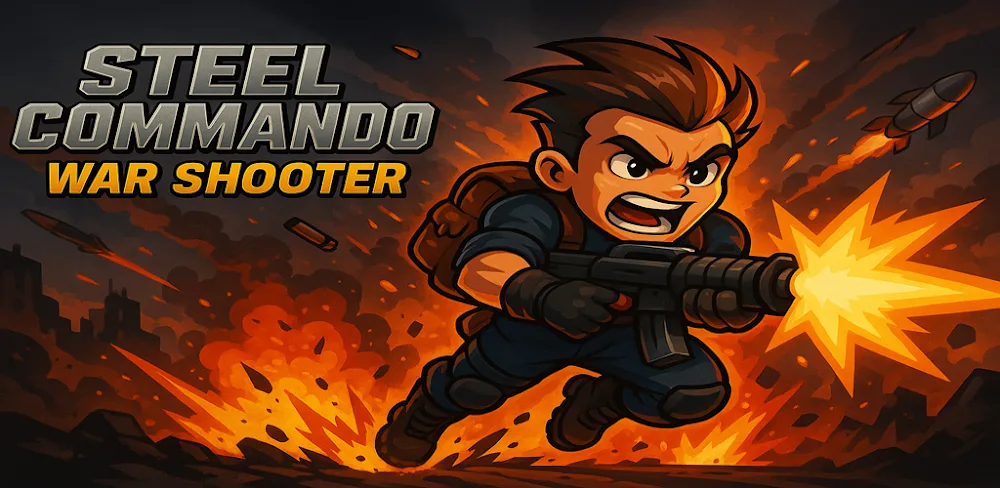 Steel Commando v1.7 MOD APK (Menu, Unlimited Gold)