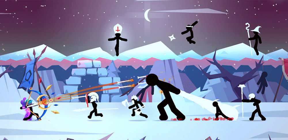 Stick Fight: Shadow Archer v3.09 MOD APK (Unlocked Items)
