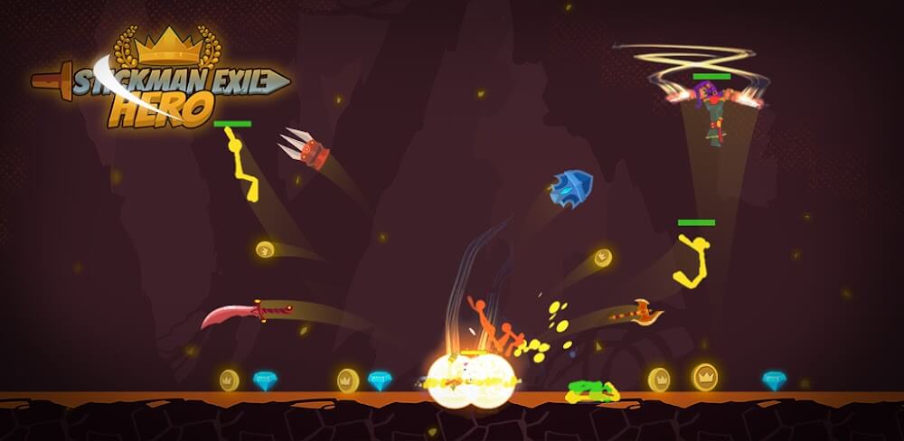 Stickman Exile Hero v1.63 MOD APK (Unlimited Money)