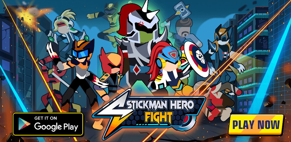 Stickman Hero Fight v320 MOD APK (Free Shopping)