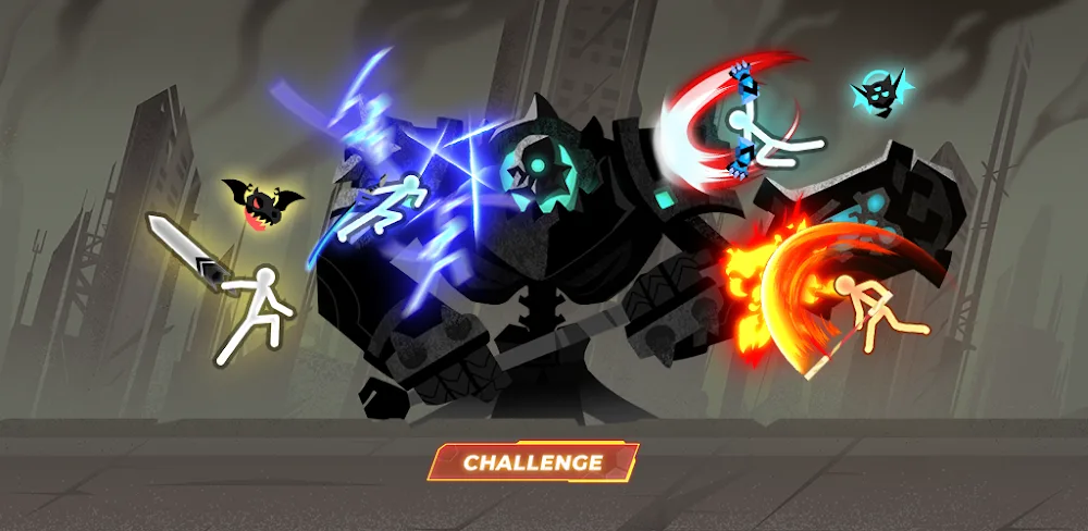 Stickman Myth: Shadow of Death v0.0.0.265 MOD APK (Damage, Defense Multiplier, Currency)