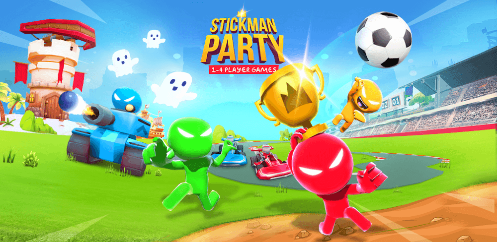 Stickman Party v2.2.4.9.2 MOD APK (Unlimited Coins)