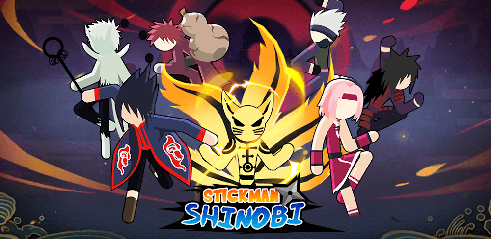 Stickman Shinobi Fighting v7.1 MOD APK (God Mode, No Skill CD, Money)