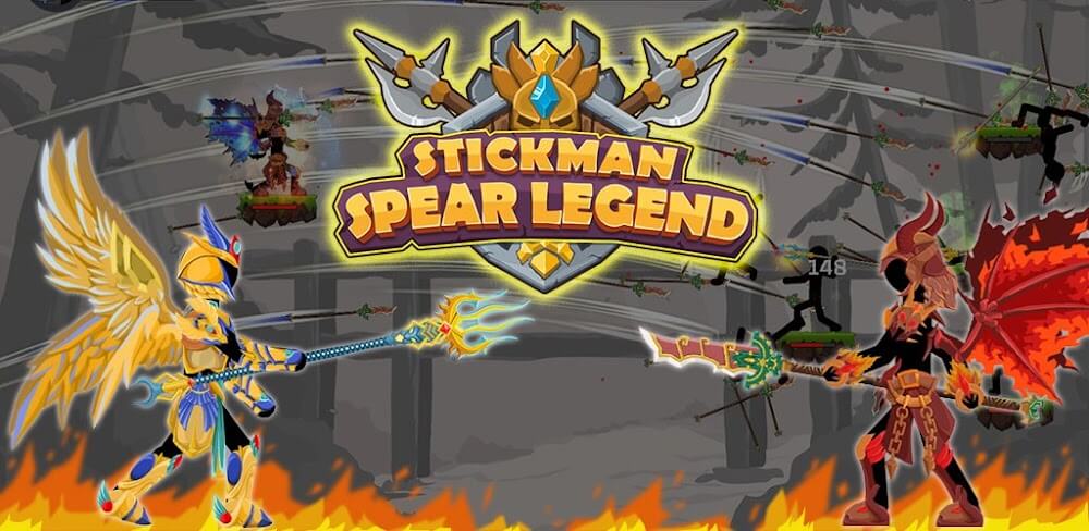 Stickman Spear Legend v1.30 MOD APK (Unlimited Money, Energy)