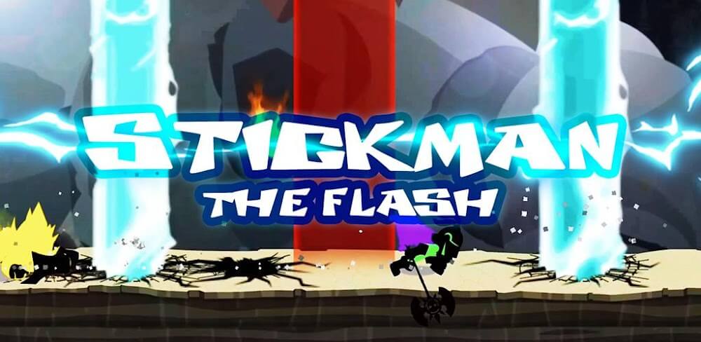 Stickman The Flash v1.1.78.25 MOD APK (God Mode, Unlocked Maps)