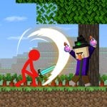 Stickman vs Craftman v4.4.4.15 MOD APK (Unlocked Skin, Upgrade Free)