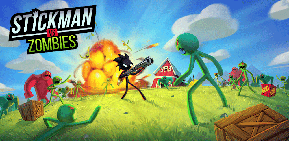 Stickman vs Zombies v1.1.6.0 MOD APK (Unlimited Coins/Grenade)