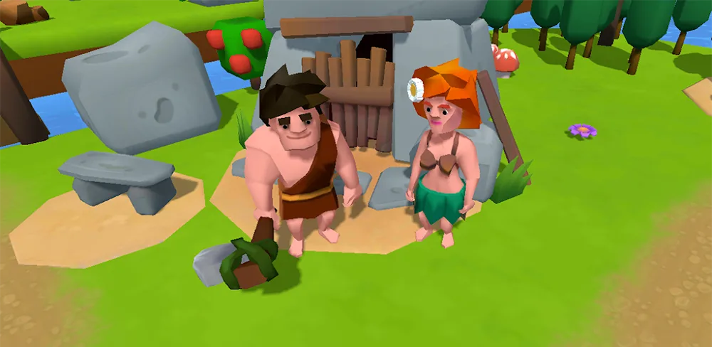 Stone Age SurvivalーTribal Game v2.2.1.9 MOD APK (Menu, Free Purchase)