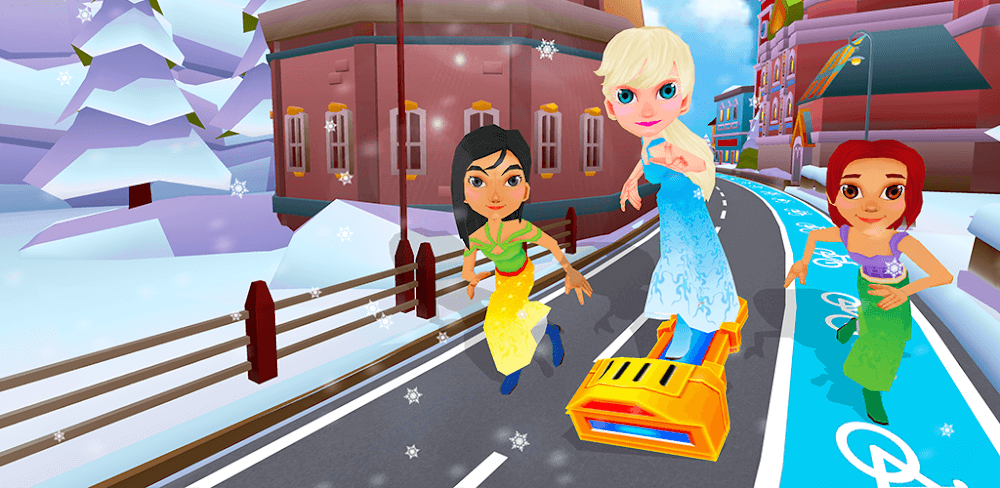Subway Icy Princess Rush v1.1.4.2 MOD APK (Unlimited Money)