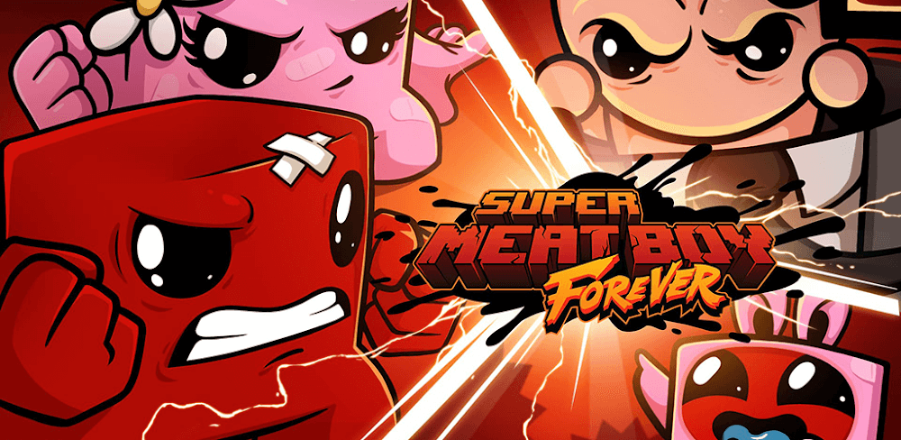 Super Meat Boy Forever v6755.6755.1849.1962.1410 APK (Full Game)