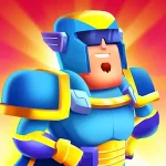 Superheroes Idle RPG League v1.1.0.4 MOD APK (God Mode, High Damage)