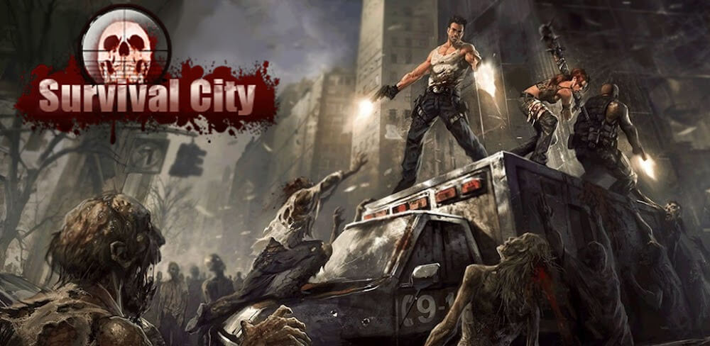 Survival City: Zombie Royale MOD APK v2.31 (God Mode, High Fire Rate, Resources)