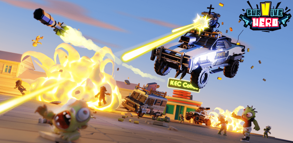 Survive Hero MOD APK v0.0.9.0 (God Mod, One Hit, Money)