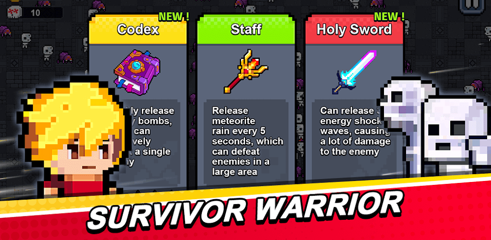 Survivor Warrior v1.1.8.5 MOD APK (Accelerated Experience Gain)