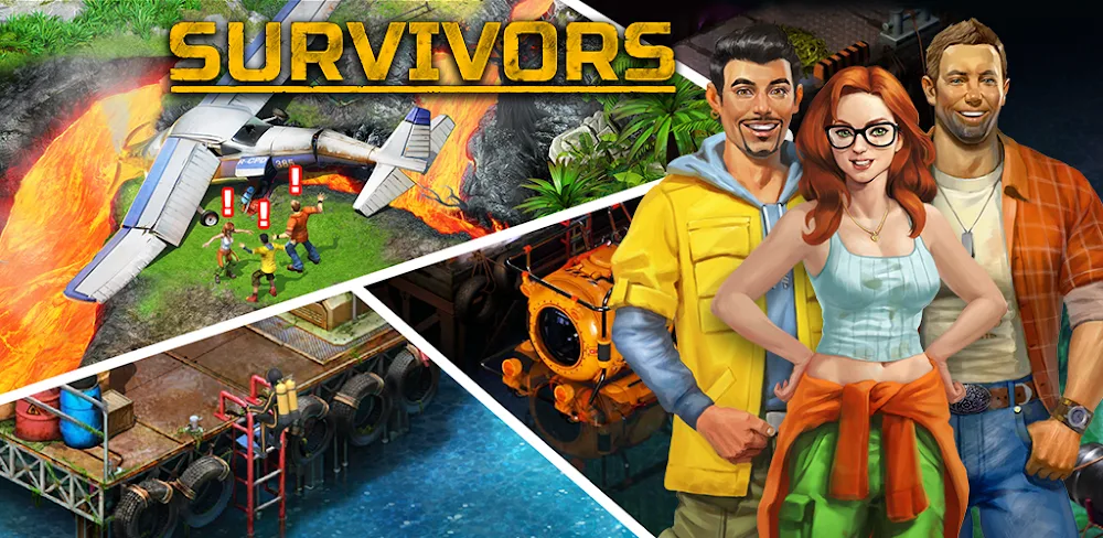 Survivors: Match 3 v1.1.17.1401 MOD APK (Menu, Unlimited Diamonds)