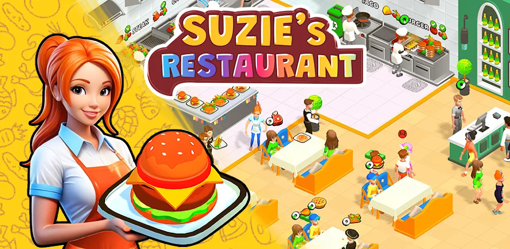 Suzy’s Restaurant v27.27.0.0 MOD APK (Unlimited Money, No Ads)
