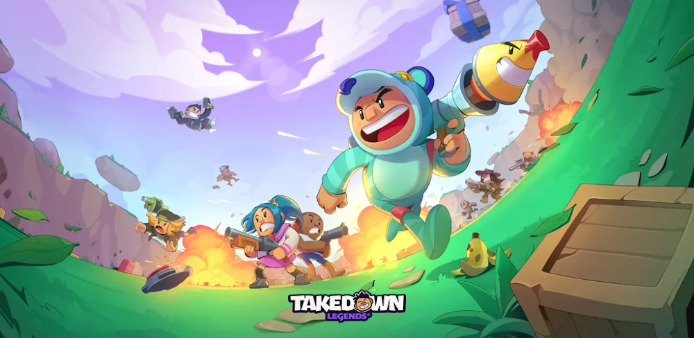 TAKEDOWN LEGENDS v1.1.2.57 MOD APK (Free Purchase)