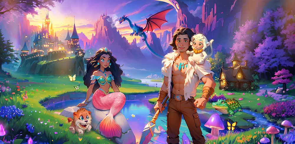 Tales & Dragons: Merge Puzzle v0.64 MOD APK (Free Purchase)