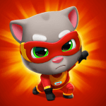 Talking Tom Hero Dash v26.26.1.11.10907 MOD APK (Free Shopping)