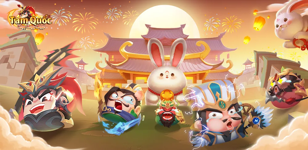 Three Kingdoms: Run Run Run v9.9.3.4 MOD APK (Menu, Weak Enemy)