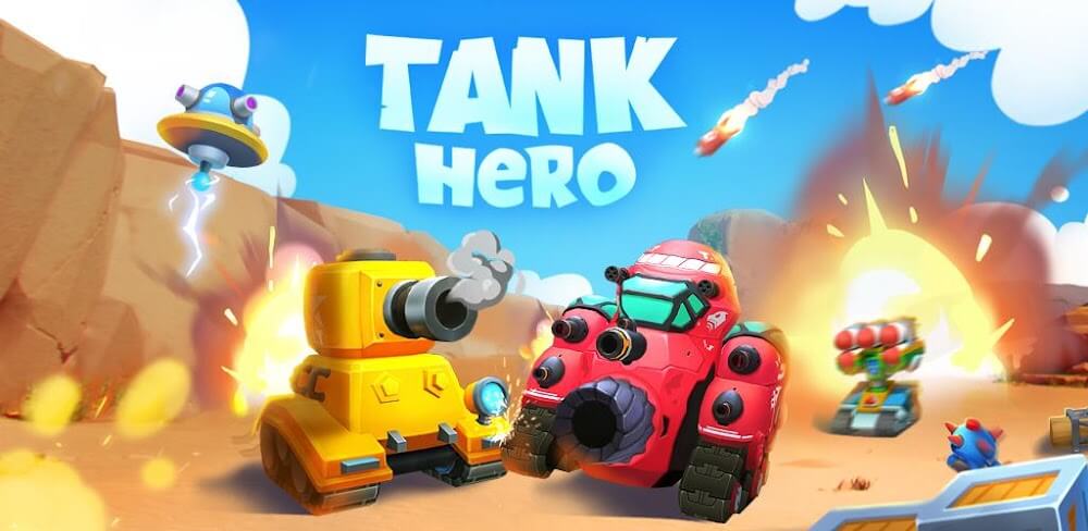 Tank Hero v2.2.0.8 MOD APK (One Hit, God Mode)
