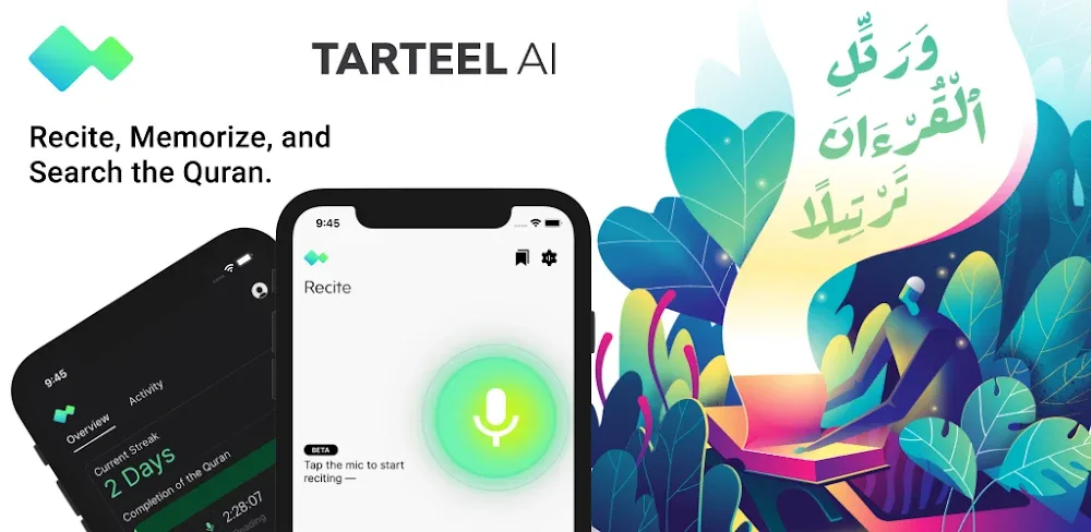 Tarteel: Quran Memorization v5.5.76.5 MOD APK (Premium Unlocked)