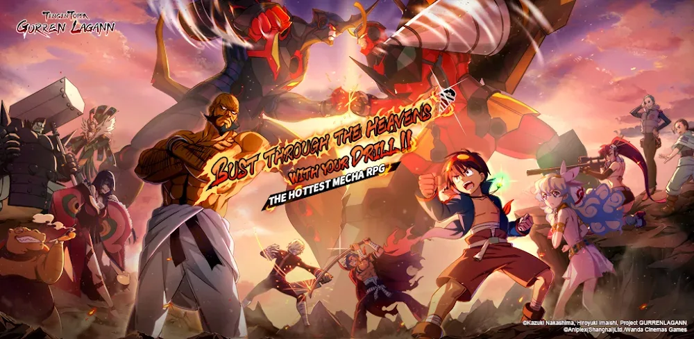 Tengen Toppa Gurren Lagann v1.1.0.148 MOD APK (Menu, Game Speed)