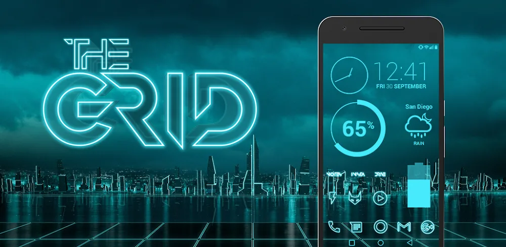 The Grid Pro – Icon Pack v3.3.8.2 APK (Full Version)
