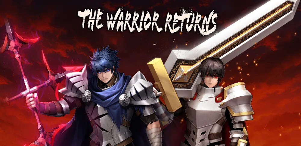 The Warrior Returns AFK v0.0.00.50 MOD APK (Menu, Damage, God Mode)