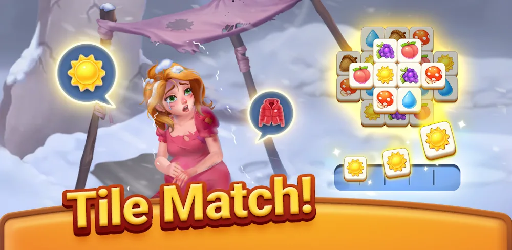 Tile Family Match Puzzle Game v1.1.97.2 MOD APK (Free Shopping)