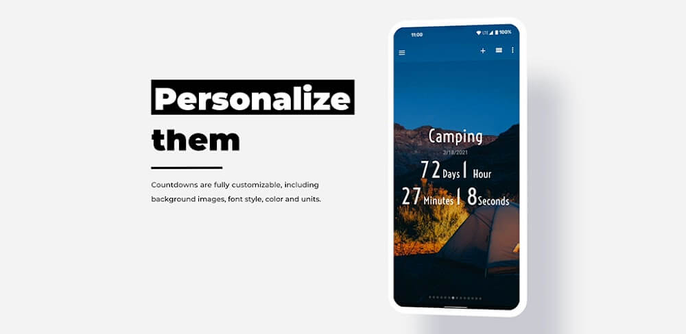 Time Until: Countdown & Widget v5.5.0.7 MOD APK (Premium Unlocked)