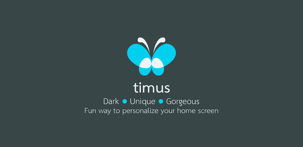 Timus: Squircle Dark Icon Pack v16.9 APK (Full Version)