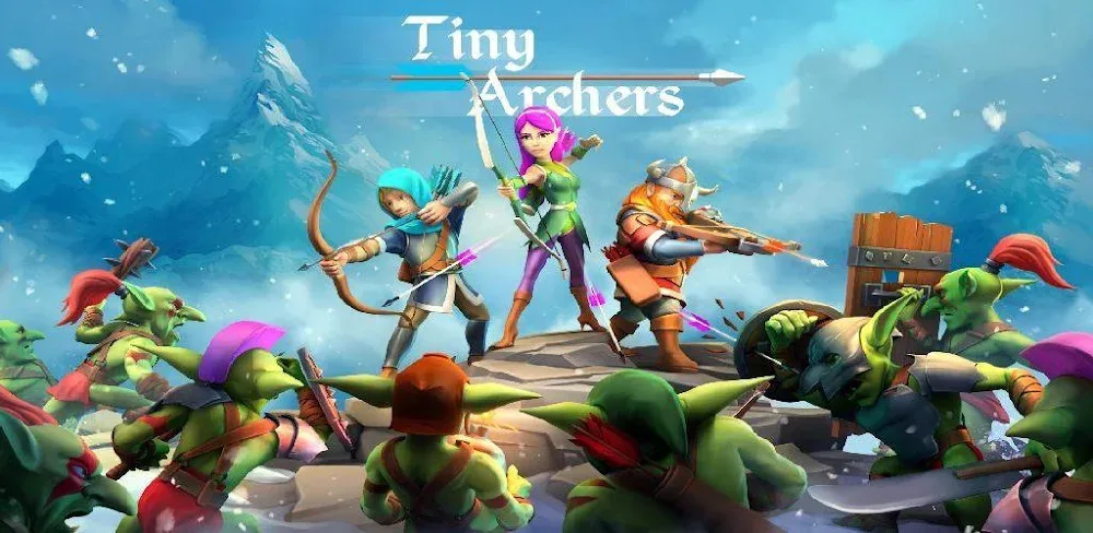 Tiny Archers v1.1.43.50.36 MOD APK (Unlimited Money, Xp Multipler)